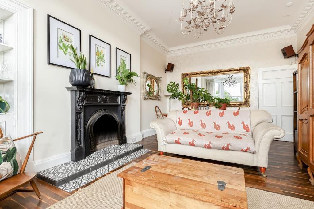 Stylish Victorian Apartment'S Close To The Botanical Gardens, Free Parking! 爱丁堡 外观 照片