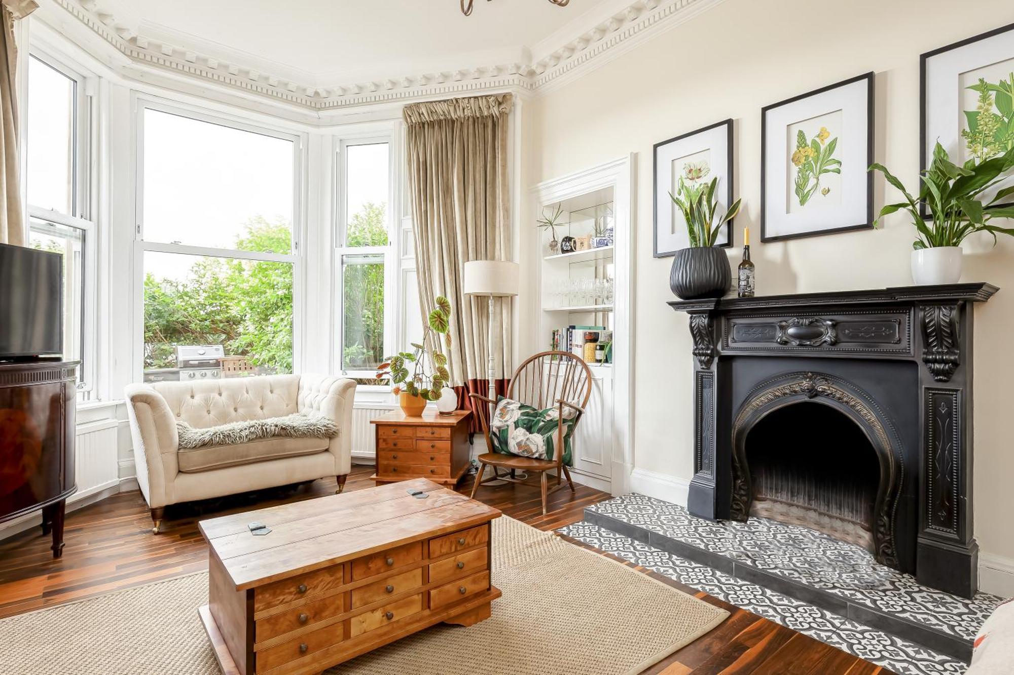 Stylish Victorian Apartment'S Close To The Botanical Gardens, Free Parking! 爱丁堡 外观 照片