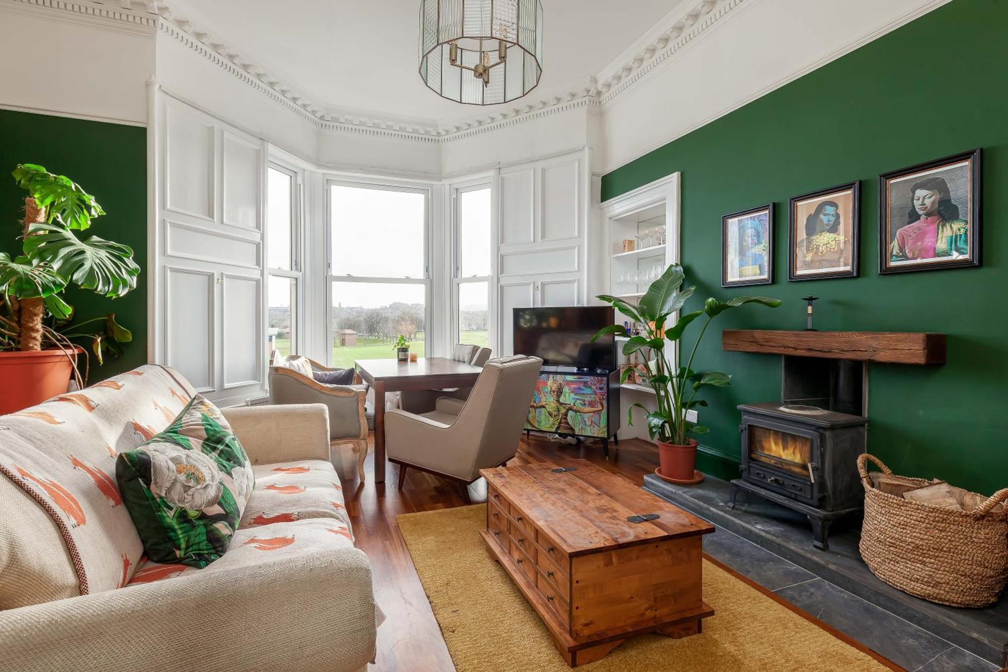 Stylish Victorian Apartment'S Close To The Botanical Gardens, Free Parking! 爱丁堡 外观 照片